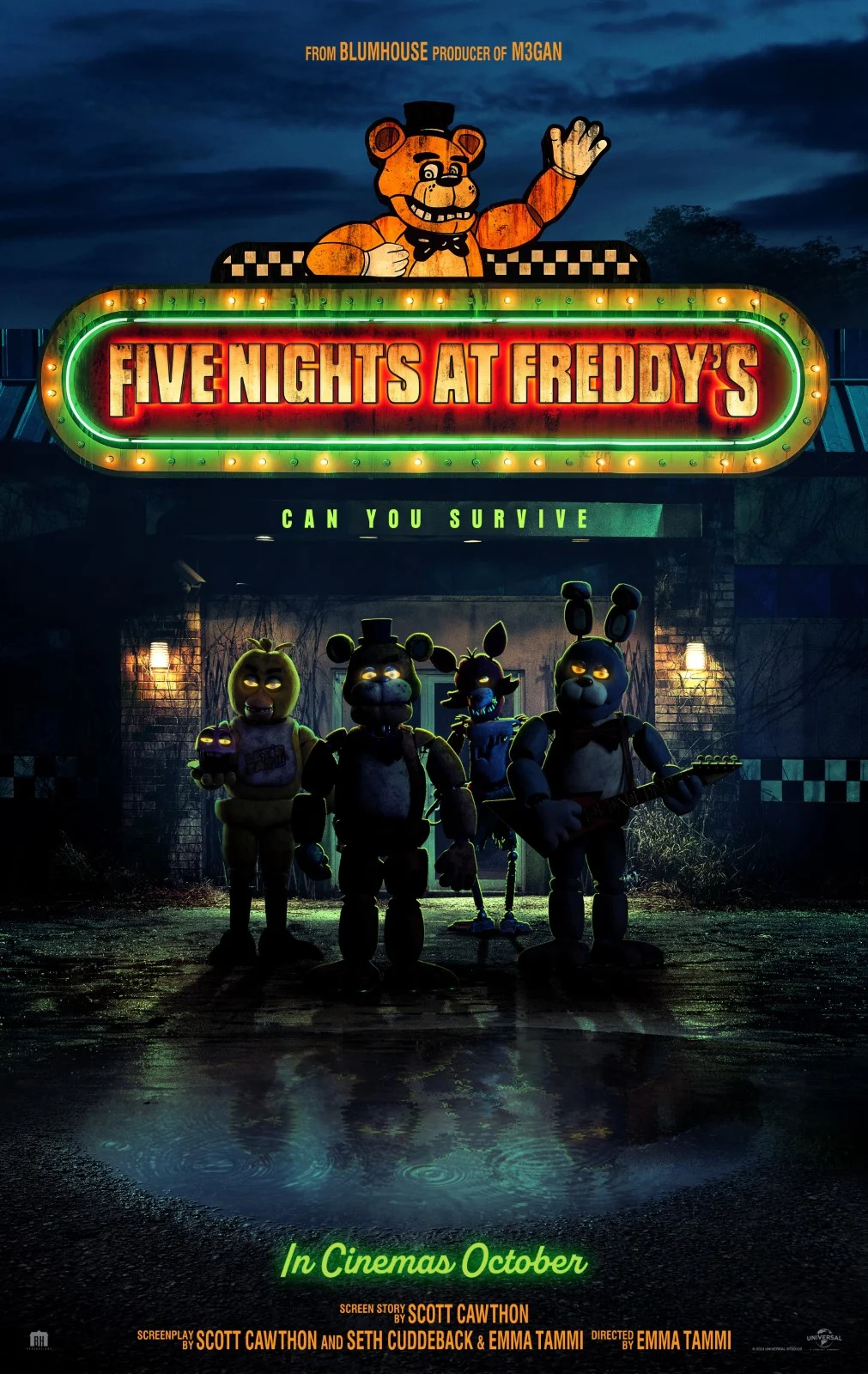 Five Nights at Freddy's - O Pesadelo Sem Fim promete ser a nova sensação  do horror - SBT News